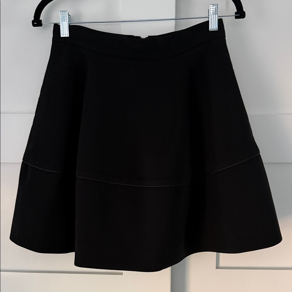 H&M Classic Black Skater Skirt